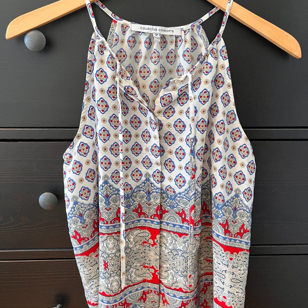 Collective Concepts Sleeveless Top, Size Small
